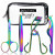 Beauty Inc. Tools Lash & Brow 5pcs Kit Stainless Steel Iris